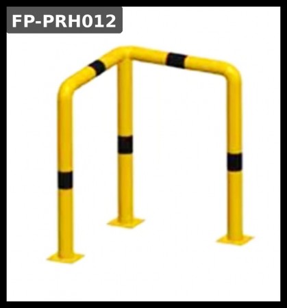 Hjørnebeskytter FP-PRH012 1000×600×600 – stor hjørnebeskyttelse – gul/svart