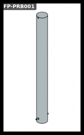 Pullert FP-PRB001 1300 mm Ø101 – varmforsinket stål