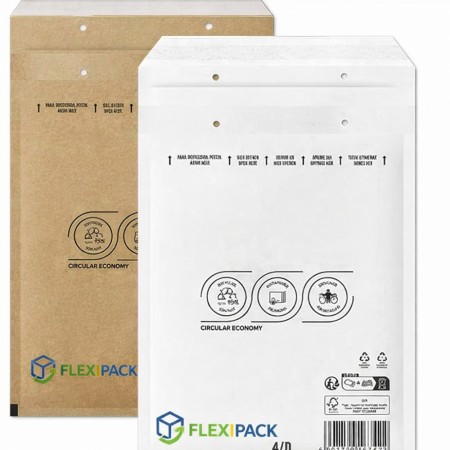 Flexipack boblekonvolutt – gjenbrukbar, resirkulerbar og slitesterk