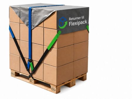 Gjenbrukbar pallewrap fra Flexipack