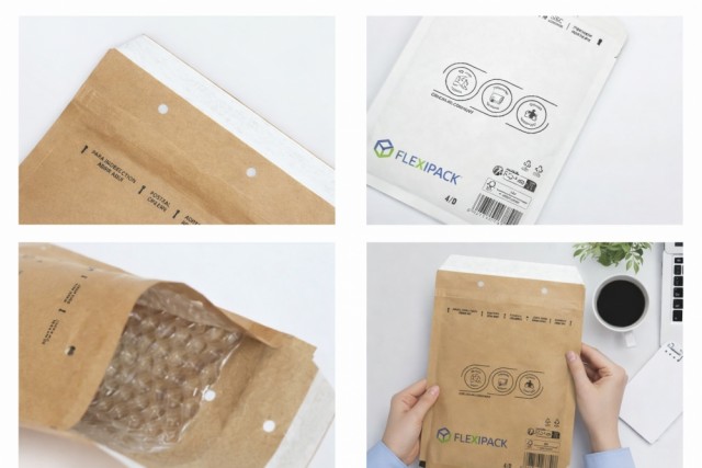 Boble E-Handels poser fra Flexipack