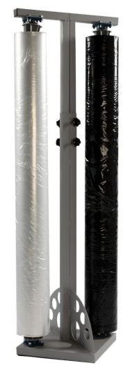 Dobbel topparksdispenser for 2 ruller med toppark 100–160 cm