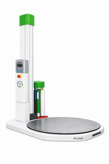 Flexipack FP-21500 semiautomatisk strekkfilmmaskin for pallepakking
